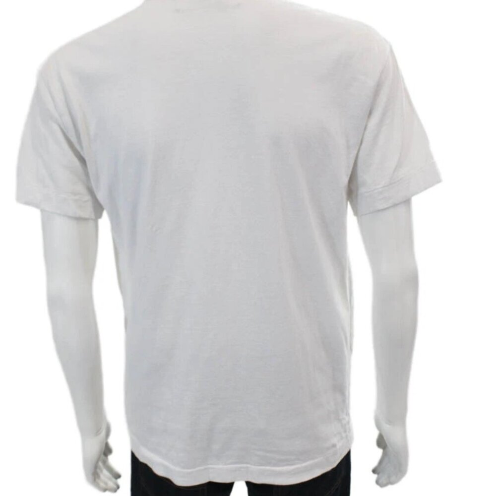 $249 Authentic PLAY by COMME des GARCONS Made in JAPAN Heart White T-Shirt Sz.XL - Picture 3 of 9